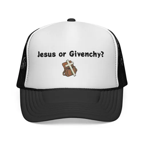 Jesus or Givenchy? Trucker Hat